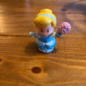 Fisher Price Little People Cinderella with bouquet as is